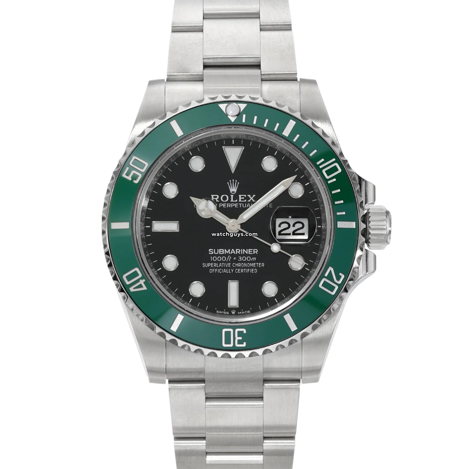 Women's Rolex Holiday Season Watches-Rolex Submariner 126610LV Starbucks