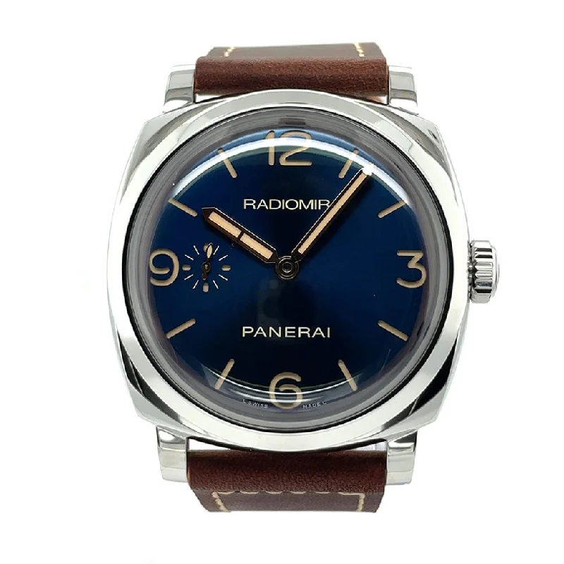 Women's Military Watches for Modern Aviation-Panerai Radiomir 1940 3 Days Acciaio - 47mm PAM00690 - Certified Pre-Owned