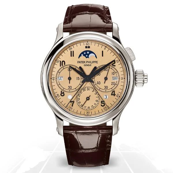 Men's Patek Philippe Watches for Special Occasions-Patek Philippe	Grand Complications Monopusher Perpetual Calendar Chronograph	5372P-010