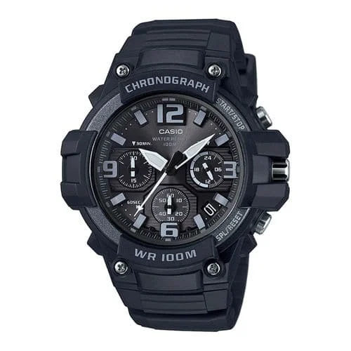 Men's Chronograph Watches with Aviation Theme-Casio Youth Series Mcw-100H-1A3Vdf (Ad213) Chronograph Watch