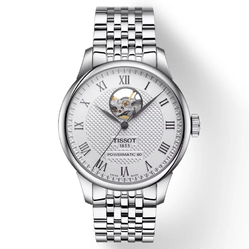 Women's Heritage Watches for Travelers-Tissot T-Classic Silver Dial Men 39.3mm