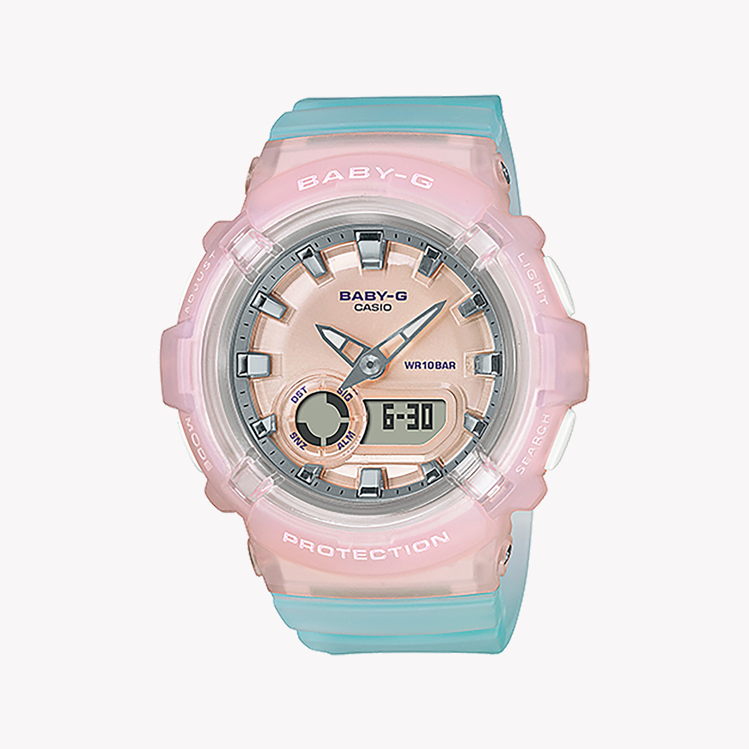 Men's Digital Watches with Morse Code Feature-BGA-280-4A3DR BABY-G - BOLDLY STYLISH SPORTY TIMEPIECE FOR WOMEN