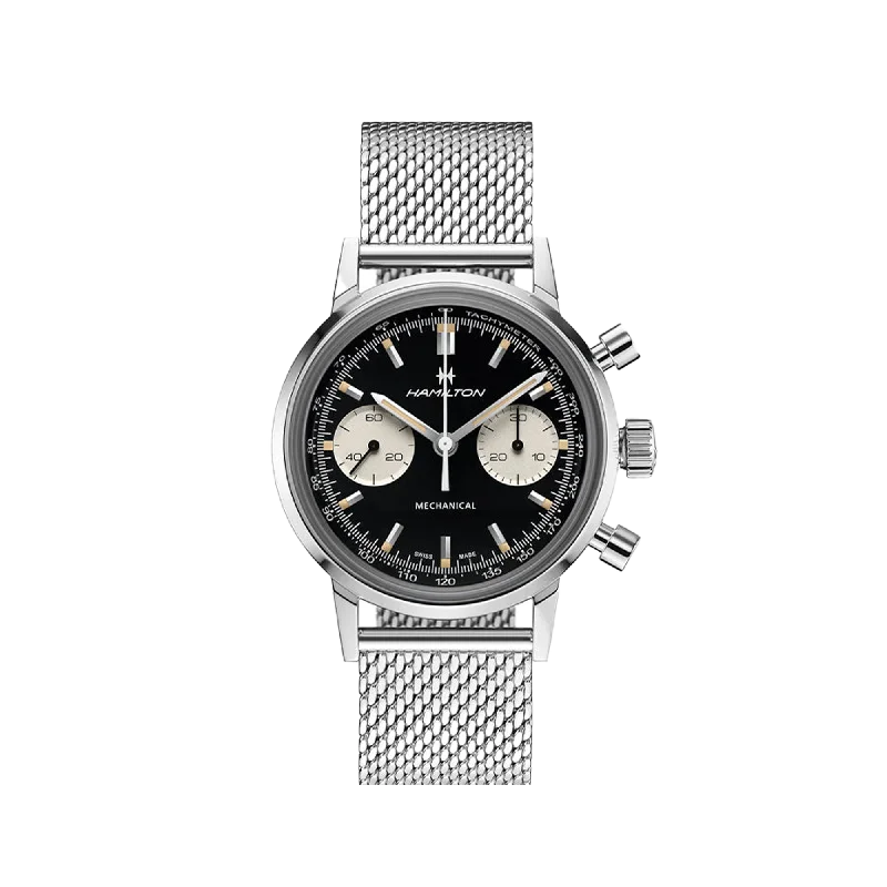 Women's Chronograph Watches with Minimalist Style-Hamilton American Classic Intra-Matic Chronograph H