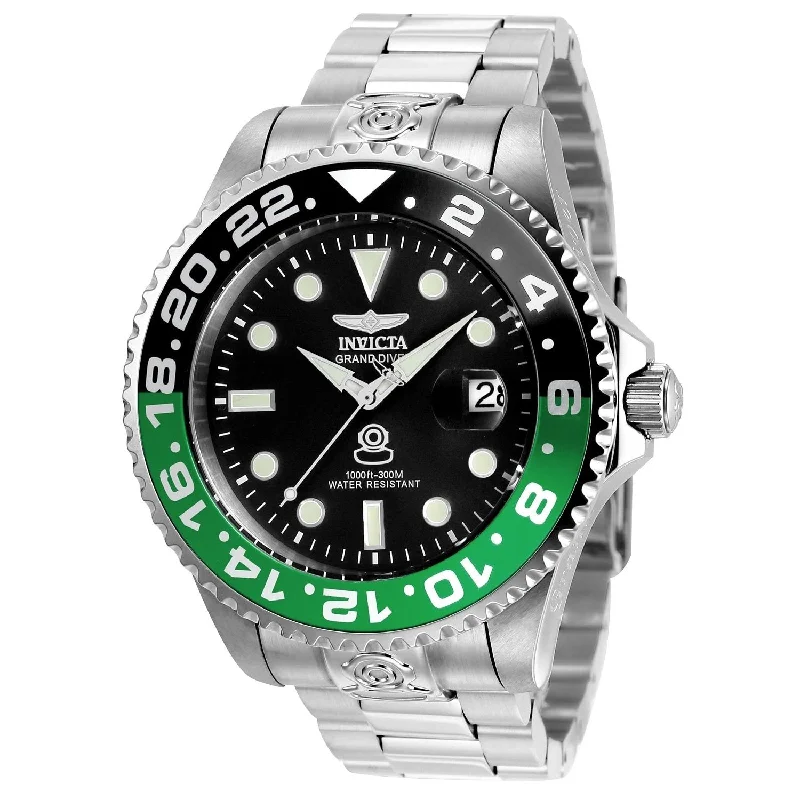 Men's Chronograph Watches with Minimalist Style-Invicta Men's 21866 Automatic Stainless Steel Stainless Steel Watch
