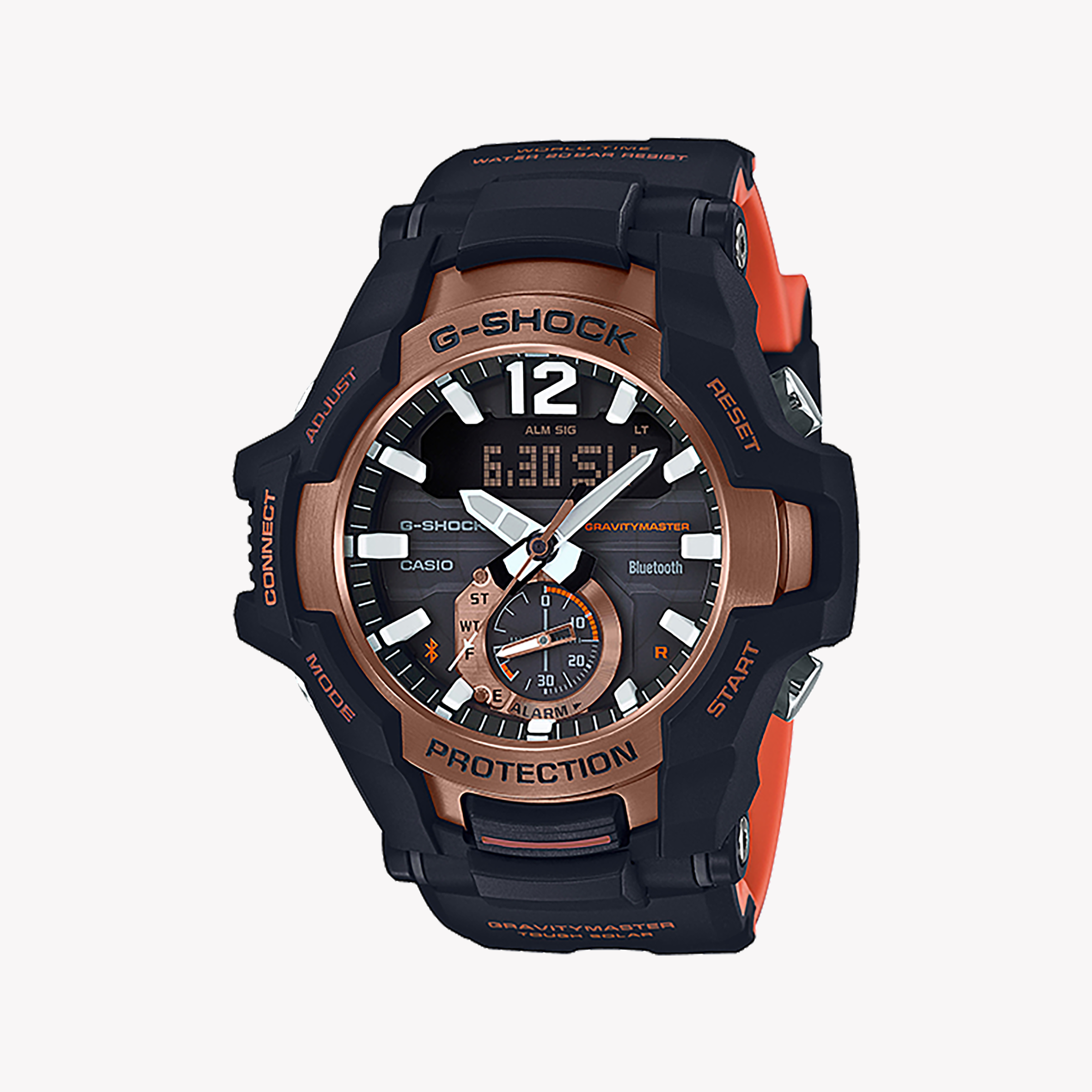 Men's Digital Watches for Law Enforcement-CASIO G-SHOCK GR-B100-1A4DR - SPORTY SOPHISTICATION FOR THE MODERN MAN