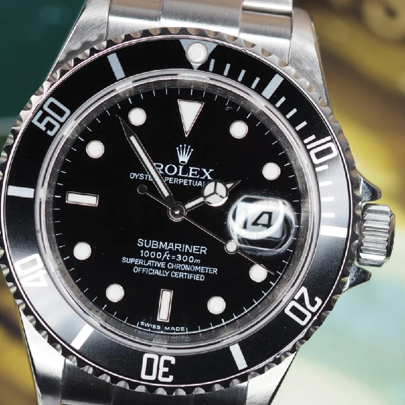 Women's Rolex Seasonal Design Watches-Rolex Submariner 16610 (2009)