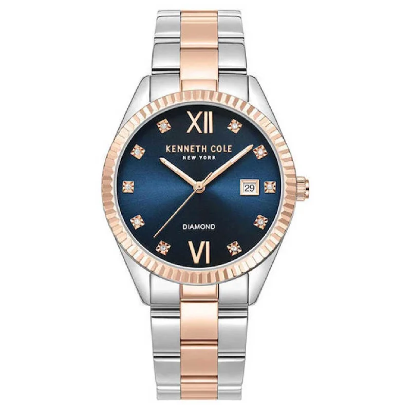 Men's Quartz Watches for Mountain Climbing-KENNETH COLE, MODERN CLASSIC DIAMOND