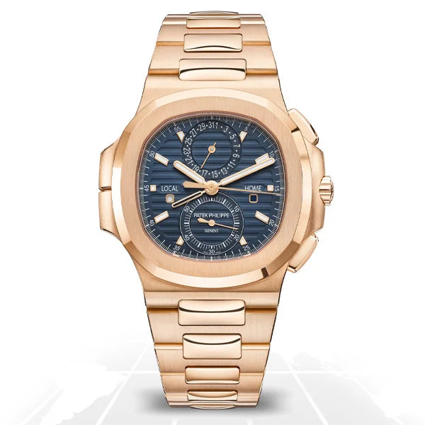 Men's Patek Philippe Watches for Humidity Monitoring-Patek Philippe Nautilus Travel Time Chronograph 5990/1R-001 Men's Patek Philippe Watches for Humidity Monitoring-Patek Philippe Nautilus Travel Time Chronograph 5990/1R-001