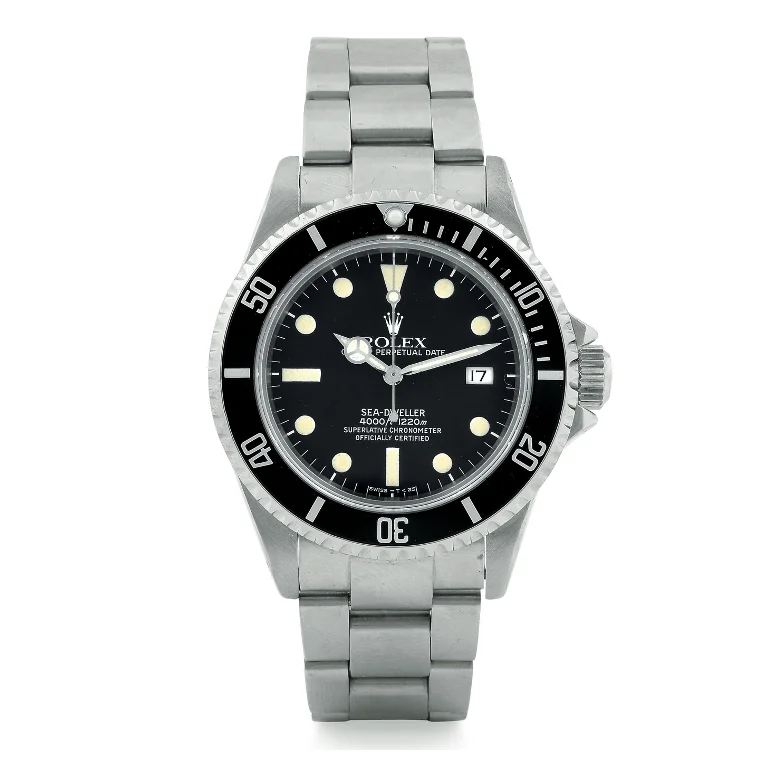 How to authenticate a pre-owned Rolex Submariner men's watch -Rolex Sea-Dweller 16660 Triple Six (Pre-Owned)