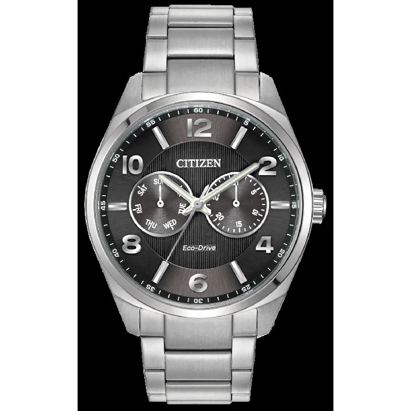 Men's Chronograph Watches with Smart Features-Citizen Men's AO9020-84E Eco-Drive Stainless Steel Watch