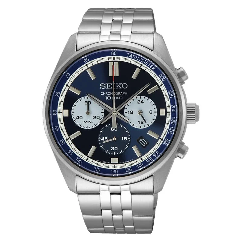 Women's Chronograph Watches with Vintage Inspiration-Gents Seiko Chronograph 100M