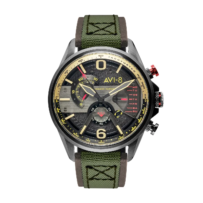 Men's Chronograph Watches for Collectors-Hawker Harrier II Dual Retrograde Chronograph AV-4056-03