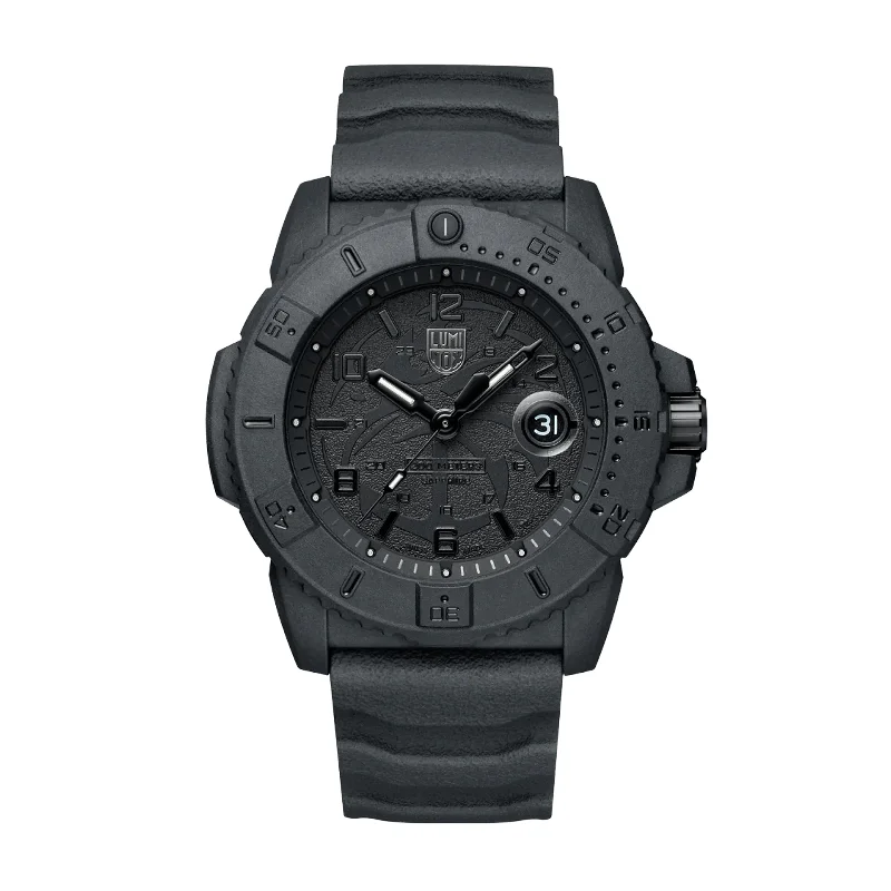 Men's Military Watches with Dive Bezel-Navy SEAL Foundation XS.3601.BO.NSF