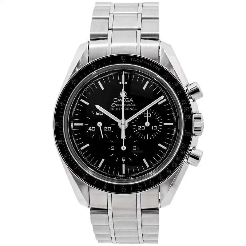 Men's Chronograph Watches with Morse Code Feature-Omega Men's 311.30.42.30.01.006 Speedmaster   Chronograph Stainless Steel Watch