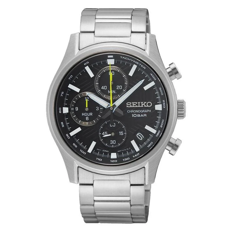 Women's Chronograph Watches for Technological Innovation-Seiko Chronograph Watch - SSB419P1