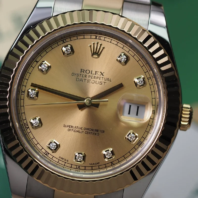 Women's Rolex Automatic Wind Design Watches-Rolex Datejust II 116333 (2015)