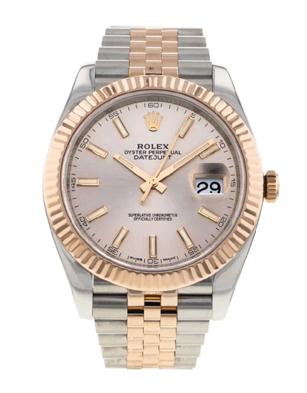 men's Rolex watches with emerald bezel -​Rolex Datejust 41 Men's Watch