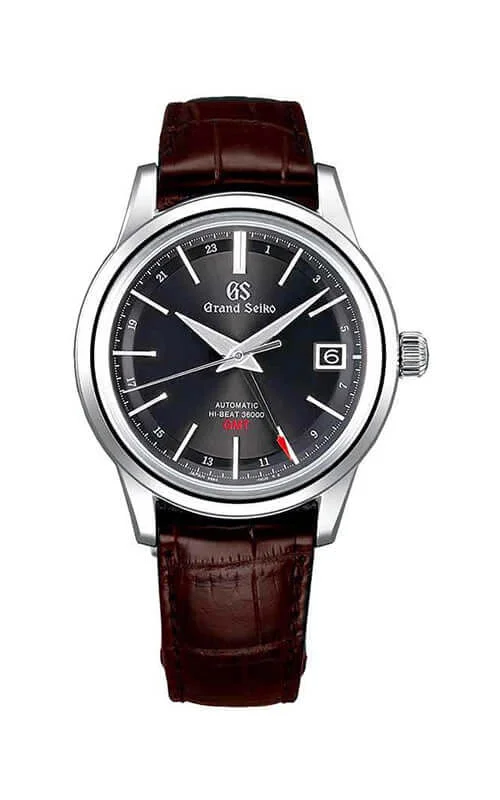 Men's Seiko Elegant Design Watches-Grand Seiko 9S Hi-Beat 36,000 GMT Watch SBGJ219G