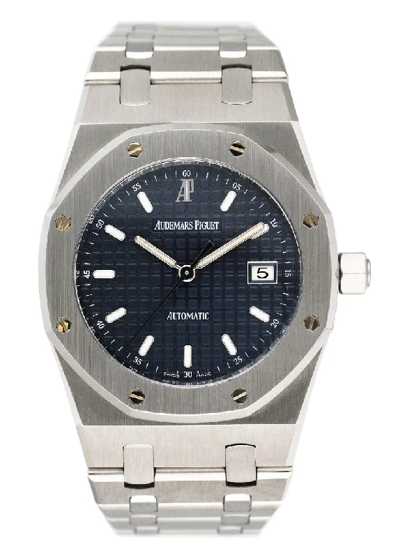 Men's Audemars Piguet Birthday Style Watches-Audemars Piguet 15000ST Blue Dial Stainless Steel Ladies Watch