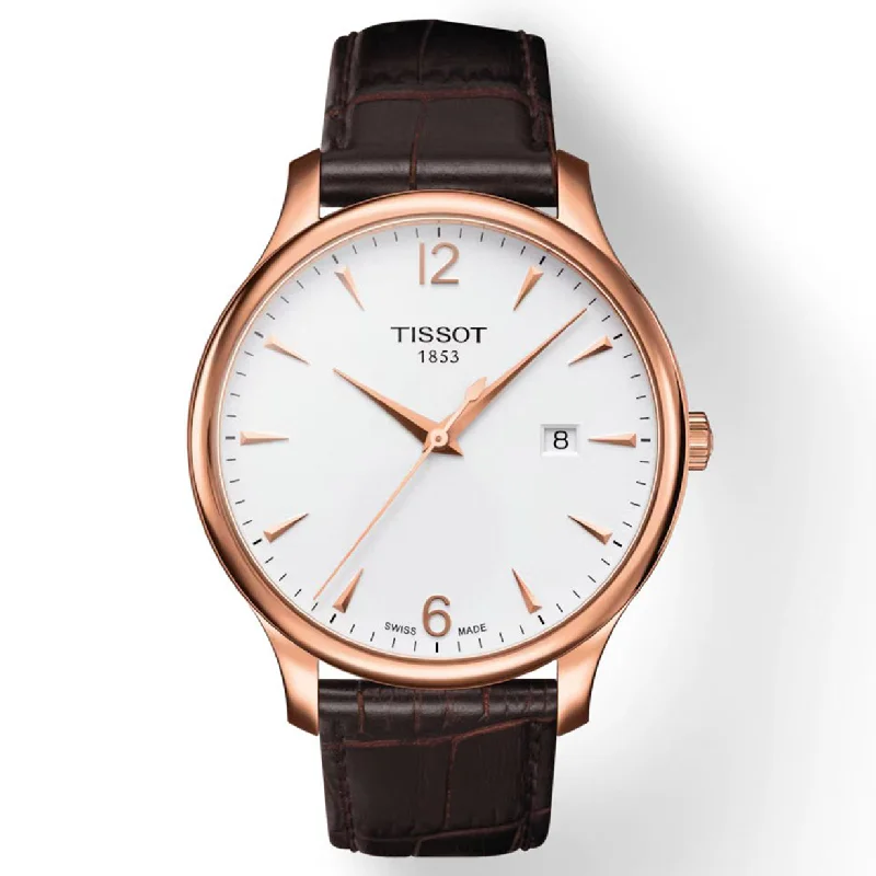 Women's Heritage Watches for Mountain Climbing-Tissot T-Classic Silver Dial Men 42mm