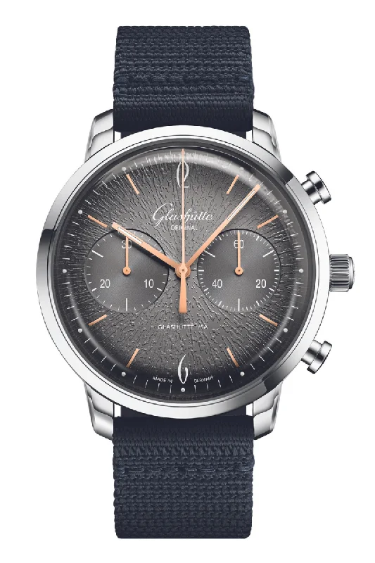 Men's Casual Wear Design Dress Watches for Weekend Brunch-Glashütte Original Sixties Chronograph Annual Edition 1-39-34-06-22-04