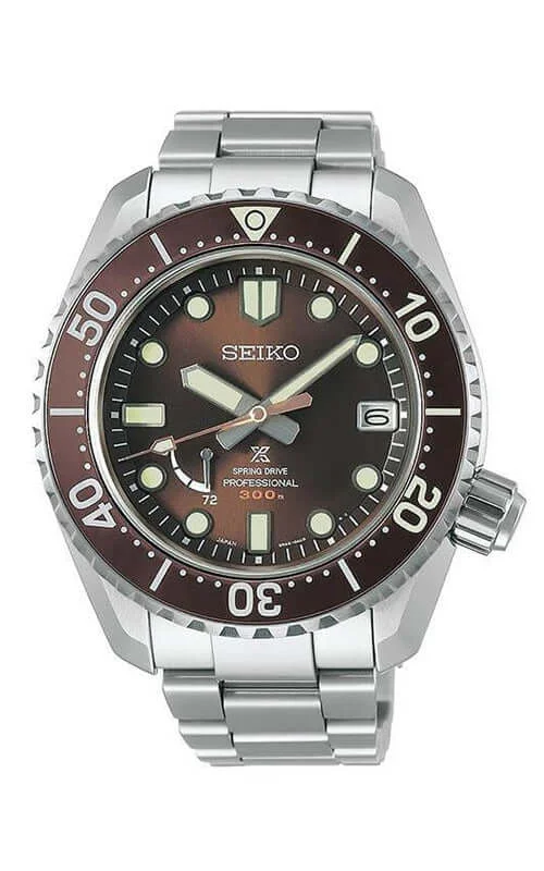 Men's Seiko Luxury Watches-Seiko Prospex LX Spring Drive LTD Divers Mens Watch SNR041J1