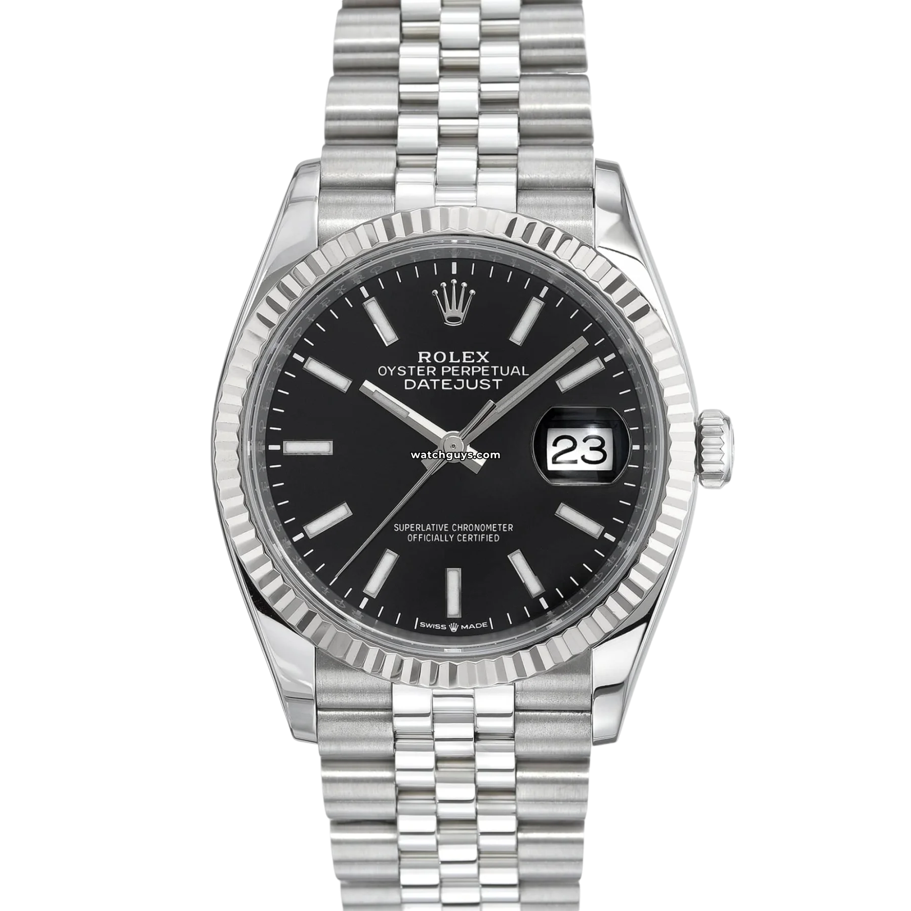 Women's Rolex Japanese Made Watches-Rolex Datejust 126234 Black Dial