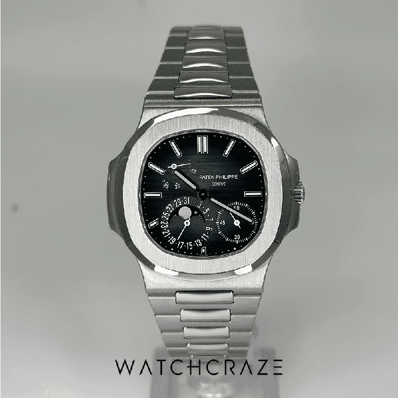 Men's Patek Philippe Watches for Retro Charm-2022 PATEK PHILIPPE NAUTILUS 40MM 5712/1A-001 STAINLESS STEEL Men's Patek Philippe Watches for Retro Charm-2022 PATEK PHILIPPE NAUTILUS 40MM 5712/1A-001 STAINLESS STEEL