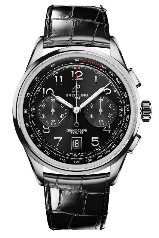 Men's Fashionable Dress Watches for Fashion Shows-Breitling Premier B01 Chronograph 42 AB0145221B1P1