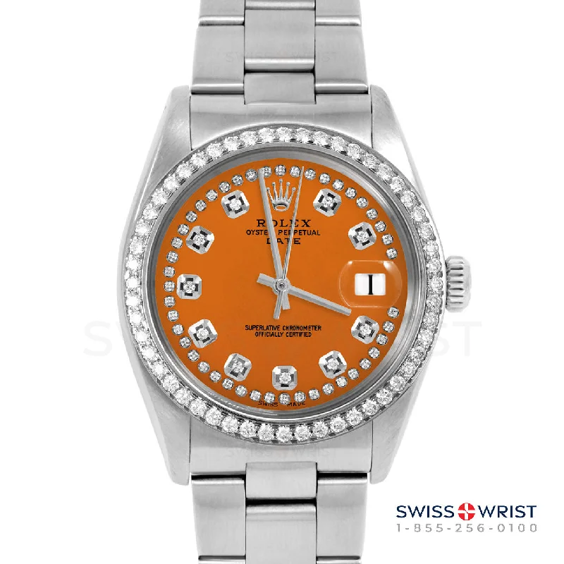 Rolex Sky-Dweller annual calendar complications explained -Rolex Date 34mm | 1500-SS-ORN-STRD-BDS-OYS