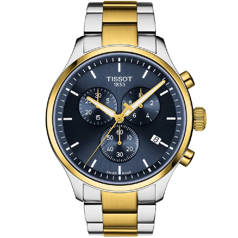 Men's Quartz Watches with Laser Engraving-TISSOT, CHRONO XL CLASSIC