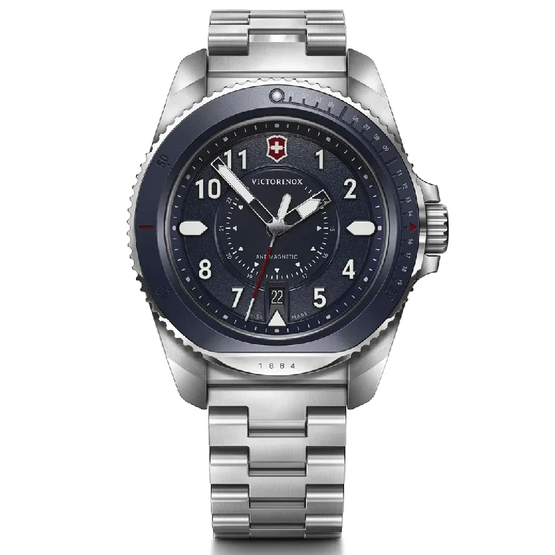 Men's Quartz Watches with GPS Navigation-VICTORINOX, JOURNEY 1884