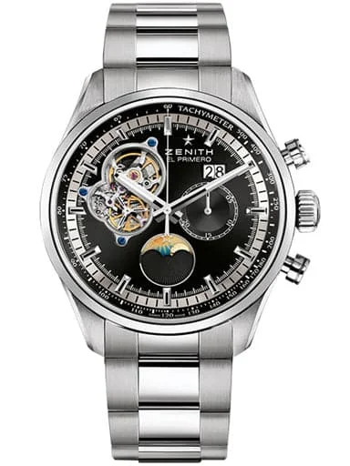 Men's Chronograph Watches for Navigation-Zenith El Primero Chronomaster Open Grande Date Men'S Watch