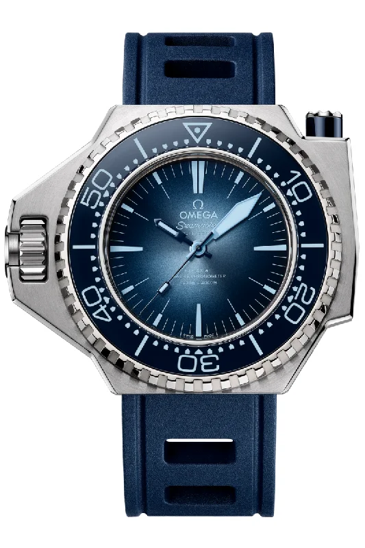 Men's Kinetic Dress Watches with Automatic Charging-Omega Seamaster Ploprof 1200m 75th Anniversary Co‑Axial Master Chronometer 227.32.55.21.03.001