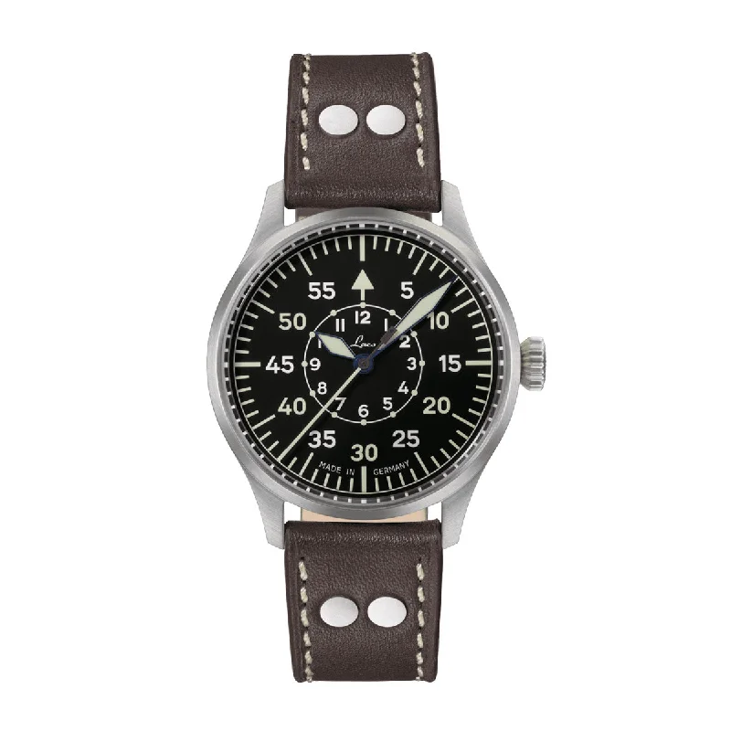 Men's Pilot Watches with Durable Construction-Flieger Karlsruhe Pro 43mm Automatic 862142_740