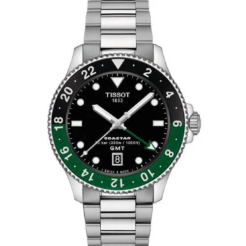 Women's Heritage Watches for Modern Design-Tissot T-Sport Black Dial Men 40mm T1208521105100