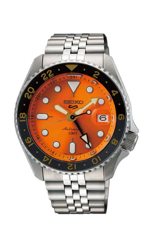 Men's Seiko Swiss Made Style Watches-Seiko 5 Sports SSK005K1