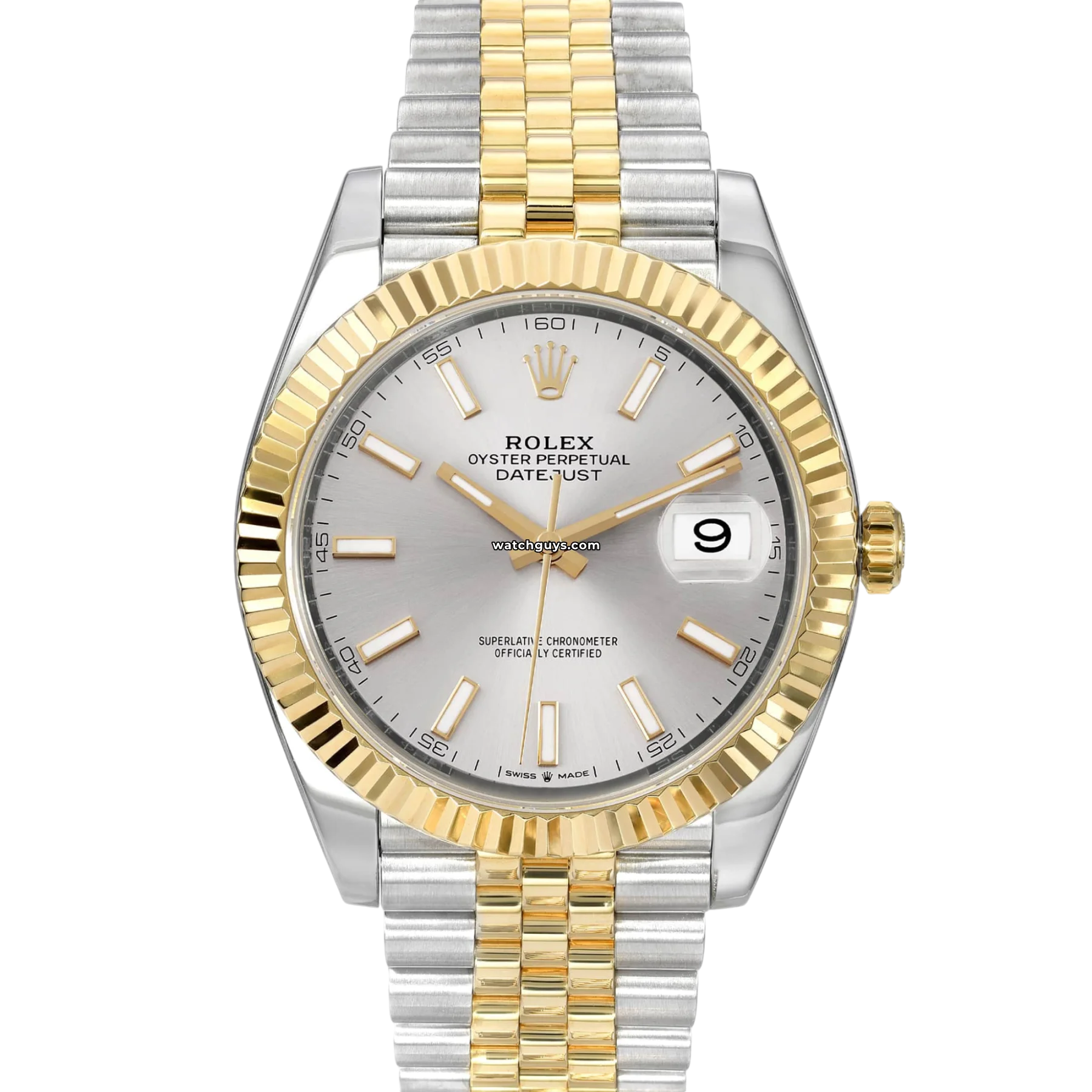 Women's Rolex Handmade Design Watches-Rolex Datejust 126333 Silver