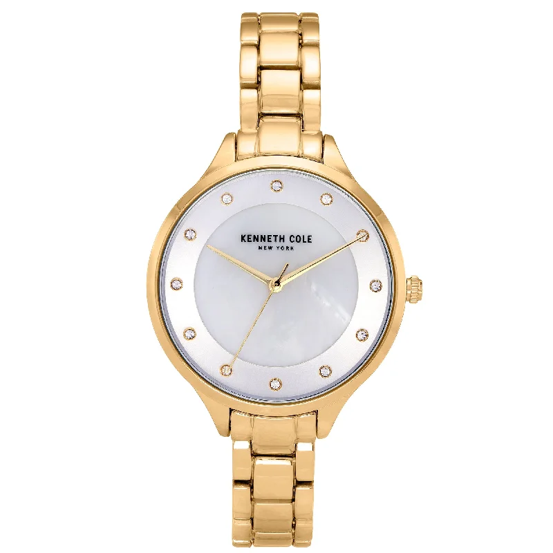 Kenneth Cole Ladies Gold Watch KC50940003