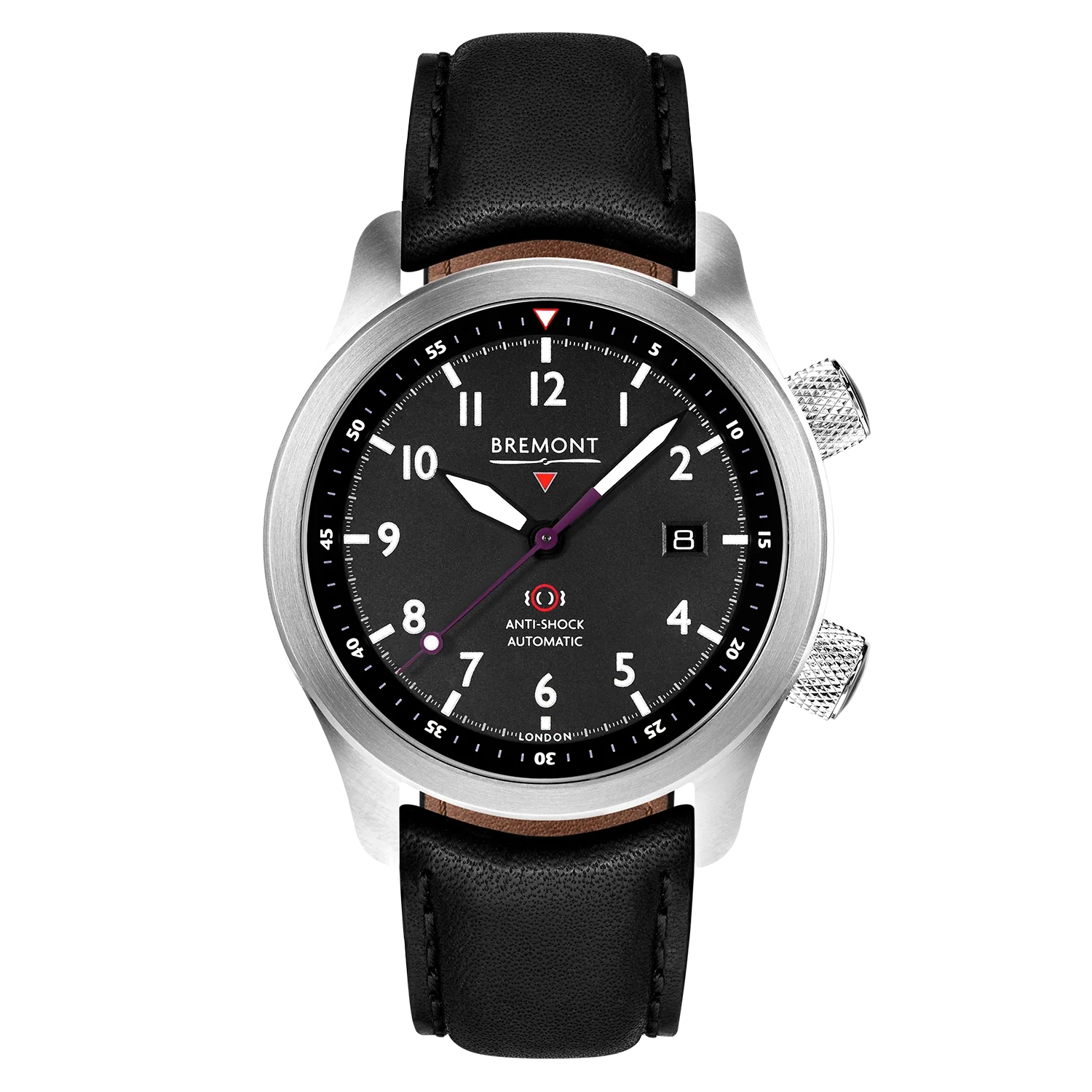 Men's Military Watches for Moon Phase Display-MBII King Charles III Limited Edition Black