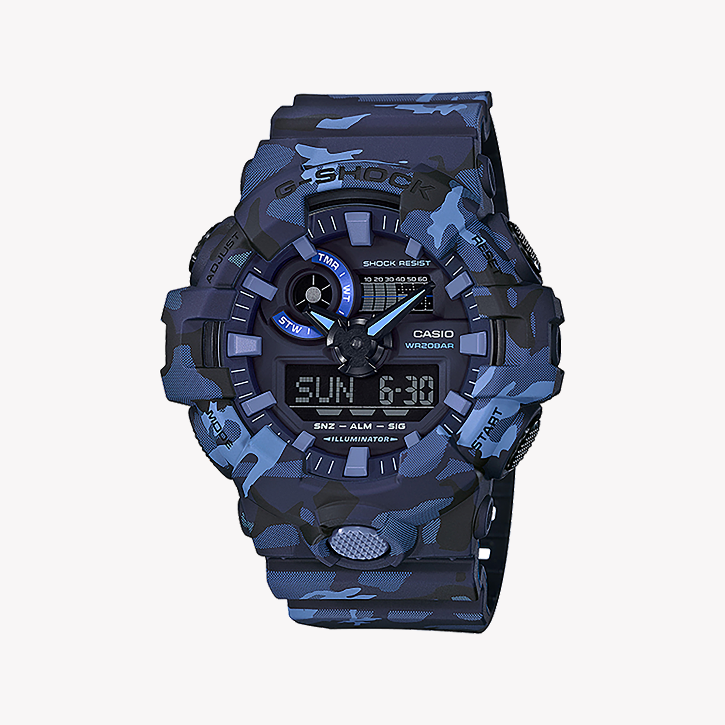 Men's Digital Watches for Mountain Climbing-CASIO G-SHOCK GA-700CM-2ADR TOUGH STYLE - RUGGED ELEGANCE FOR ADVENTUROUS MEN