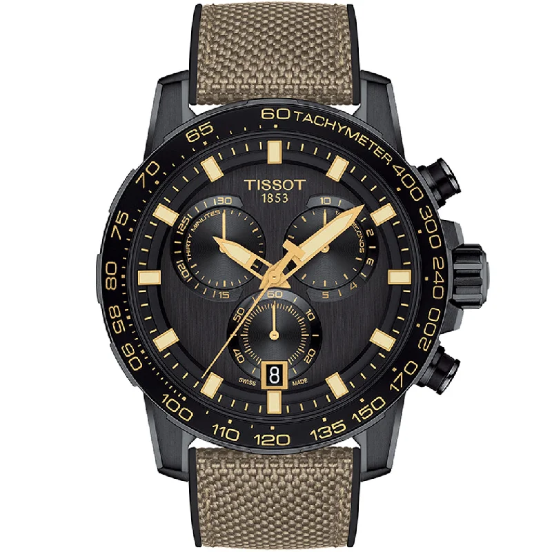 Men's Quartz Watches with Minimalist Style-TISSOT, SUPERSPORT CHRONO