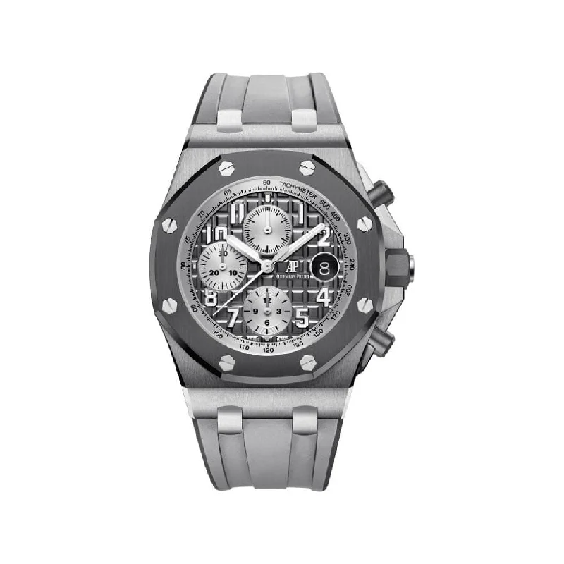 Men's Audemars Piguet Quartz Movement Design Watches-Audemars Piguet Royal Oak Offshore 26470IO.00.A006CA.01.A Selfwinding Chronograph 'Ghost'