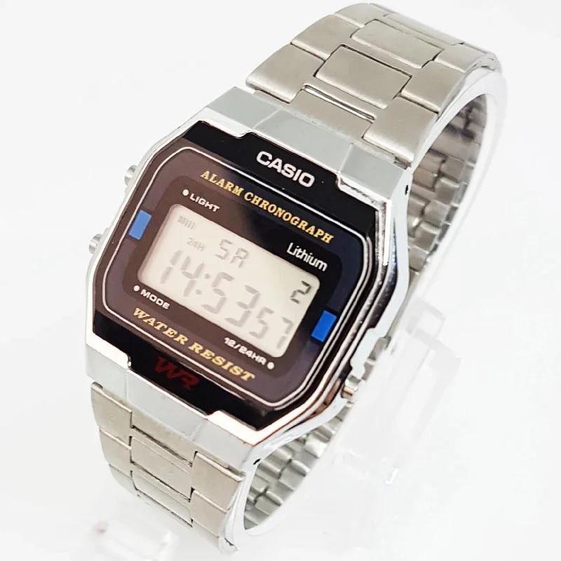 Women's Pilot Watches with Thermometer Function-Classic Silver-tone Casio Watch | Square-Dial Alarm Chronograph Casio Women's Pilot Watches with Thermometer Function-Classic Silver-tone Casio Watch | Square-Dial Alarm Chronograph Casio