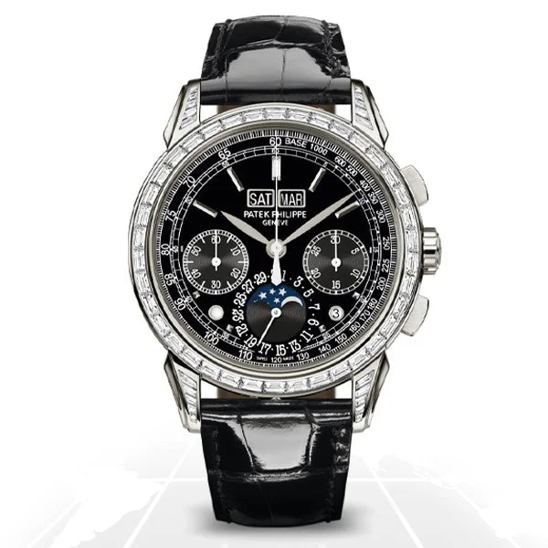 Men's Patek Philippe Watches with Heart Rate Monitoring-Patek Philippe Grand Complications Perpetual Calendar Chronograph 5271P-001 Men's Patek Philippe Watches with Heart Rate Monitoring-Patek Philippe Grand Complications Perpetual Calendar Chronograph 5271P-001