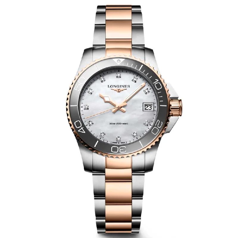 Men's Quartz Watches for Navigation Instruments-LONGINES HYDROCONQUEST