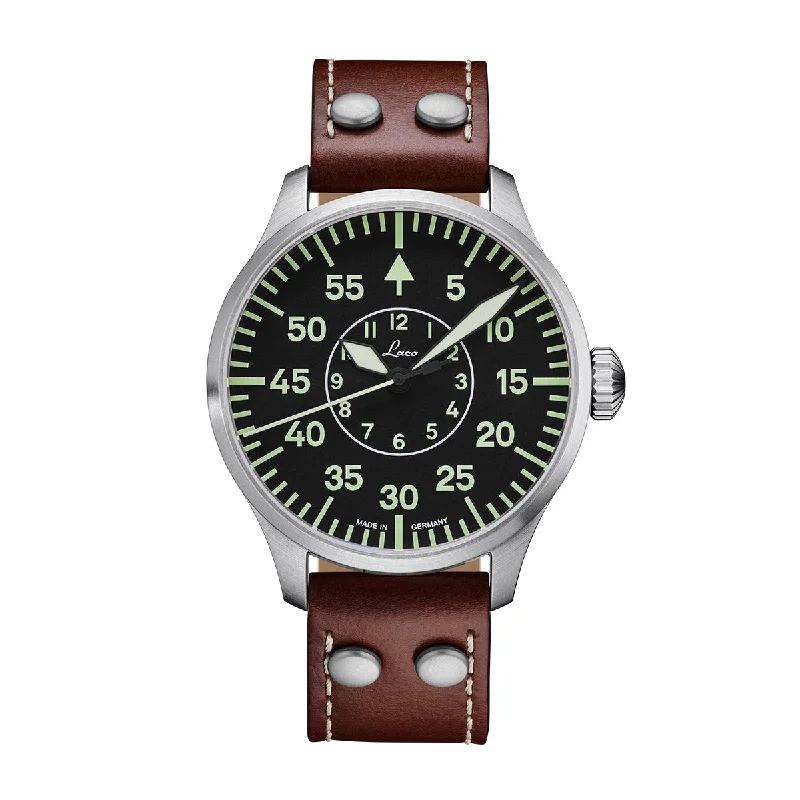 Men's Military Watches for Historical Preservation-Pilot Basic Aachen 42 861690.2