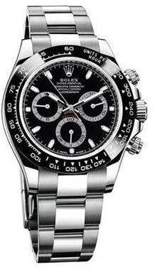 men's Rolex watches with unidirectional bezel -​Rolex - Daytona - Stainless Steel