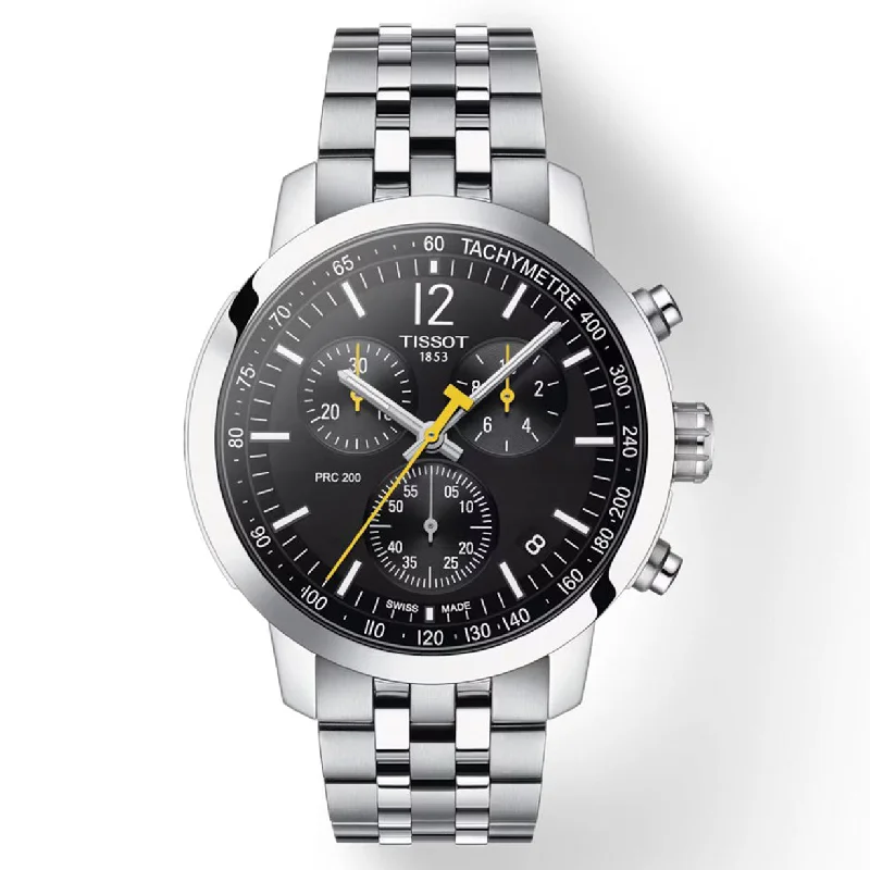 Women's Heritage Watches with Advanced Navigation-Tissot T-Sport Black Dial Men 43mm