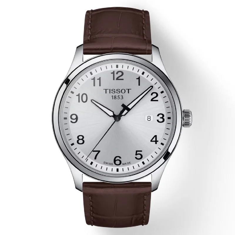 Women's Heritage Watches for Collectors-Tissot T-Sport Silver Dial Men 42mm